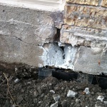 Fixing foundation cracks