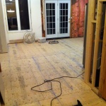 Building up the subfloor!