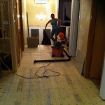 Building up the subfloor!