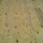 Building up the subfloor!