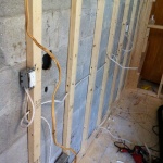 Building new kitchen wall against the firewall