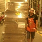 Our kitchen cabinets have finally arrived at Home Depot!