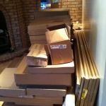 New kitchen cabinets have arrived!