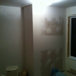 Drywall mudding is just about finished!