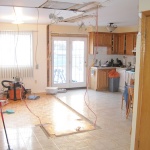 Older pics - Result of tearing out walls in the kitchen and hallway!