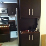 Kitchen cabinets and doors installed!  Time for detailing (kickplates and remaining panels) and countertops!