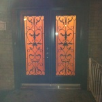 New front door at night!