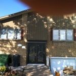 New windows and front door.