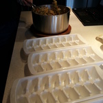 First Birdy Mash by Corina and I - Time to fill up the ice cube trays!